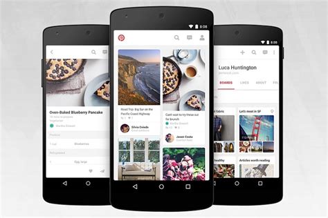 Pinterest android